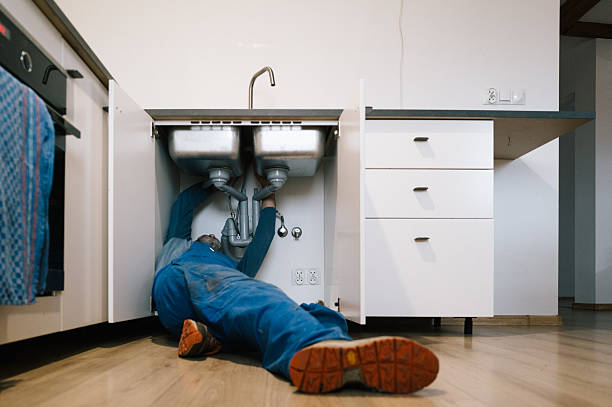 Professional Plumbing technician working in Godwin, NC